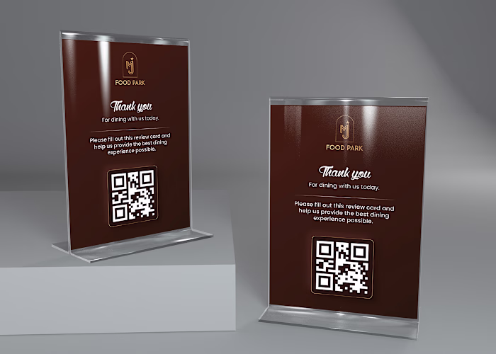 Tent Card Design 