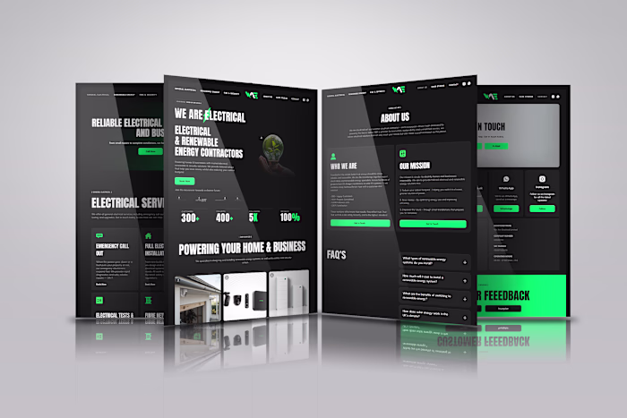 Lead-Generating Framer Website for General Electrical