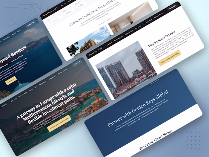 Golden Keys Global – Luxury Real Estate Platform