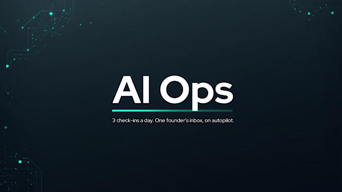 Running My Apparel Brand on AI Ops