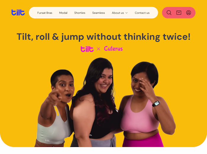 Brand and Website Design for Let's Tilt
