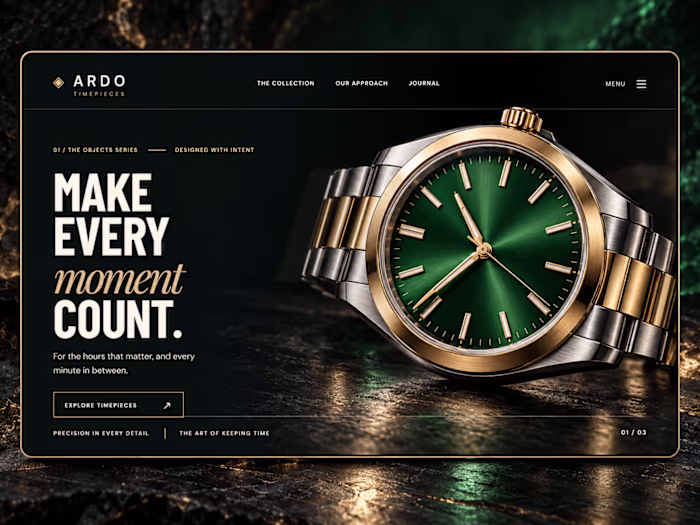 ARDO Timepieces | Luxury Watch