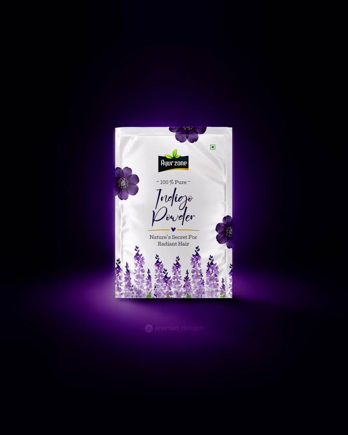 Henna Green or Indigo Purple