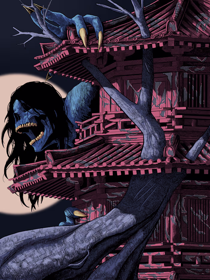 Illustration for poster and MTG