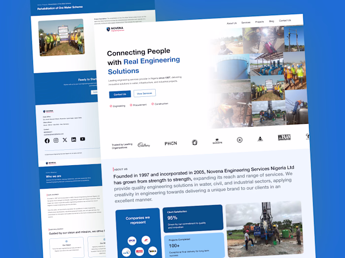 Website Design for a 20+ Year Old Engineering Company 