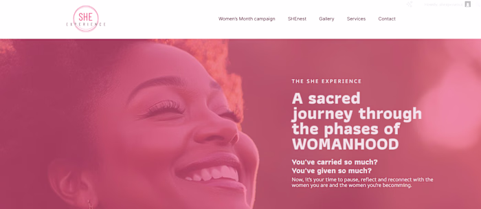 SHE Experience is a dedicated