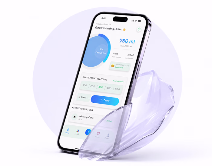 HYDRA — Smart Hydration & Water Tracking App
