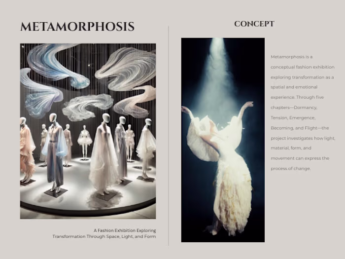 Metamorphosis : A fashion Exhibition Exploring Transformatio...