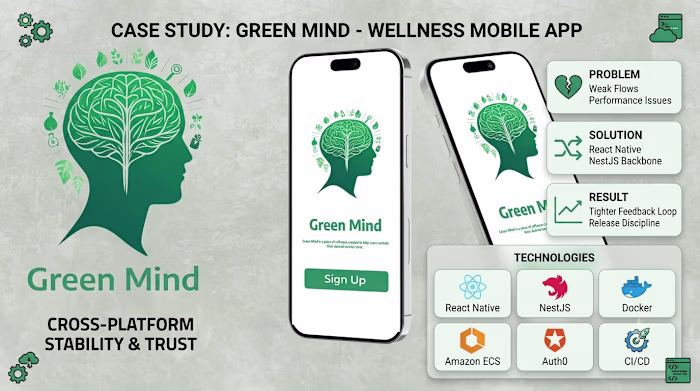 Green Mind - Mobile Wellness Application