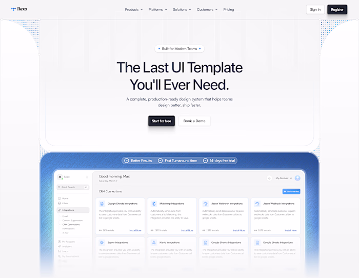 Master Your Project with a Custom Framer Template Design