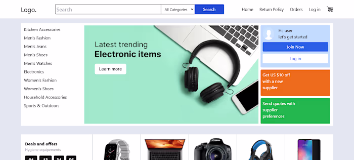 Ecommerce Website