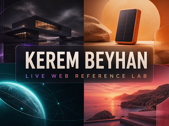 Video-First Architecture Landing Page — Live Prototype