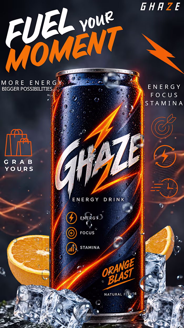 Energy Drink Social Media Ad