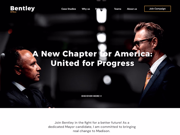 Bentley Election Website