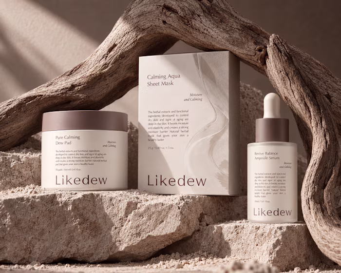 LIKEDew — Brand Identity, Packaging & Art Direction