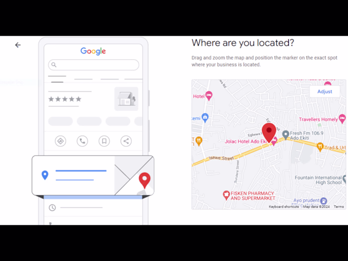 GOOGLE MY BUSINESS FOR ELLA'S VENTURES