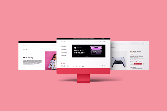 Shopykart: Shopping Website Design Portfolio