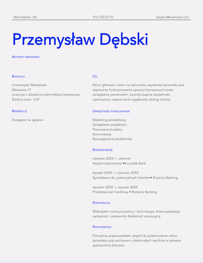 Professional CV Transformation for UK