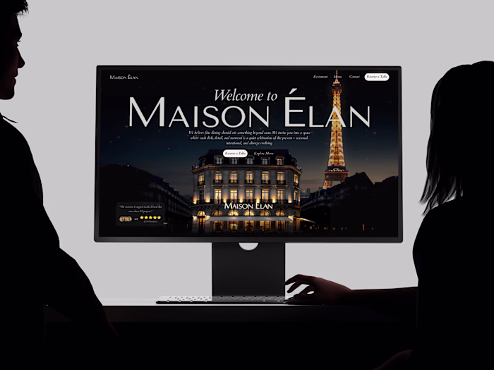Maison Élan Website Redesign