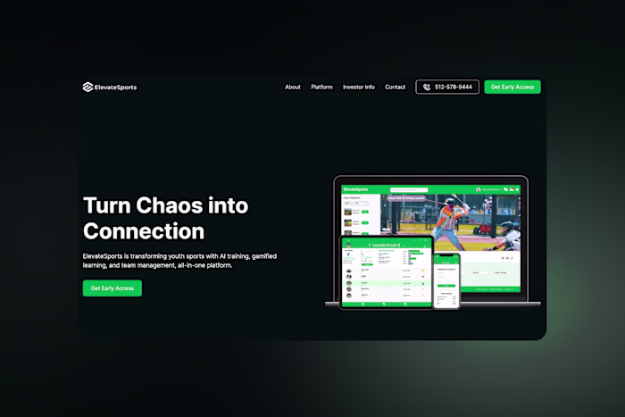 Elevate Sports - turn chaos into connection