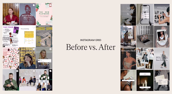 Fohr Instagram Rebrand and Content System