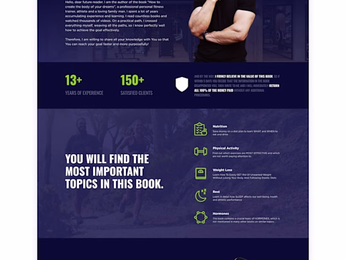 Web page design 