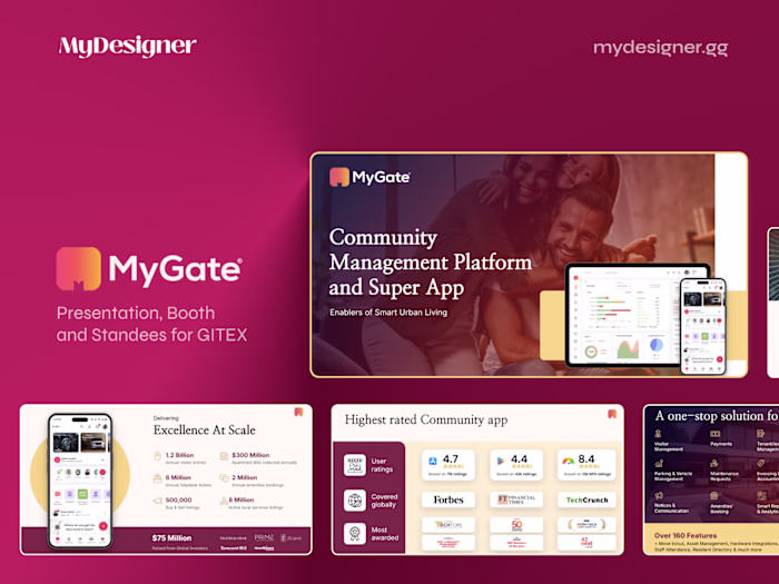 MyGate GITEX Visual Experience Design