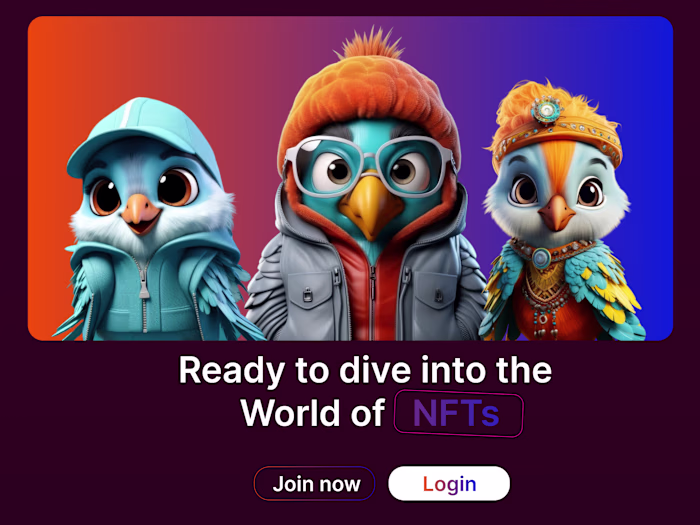 FreeNFTS Landing Page