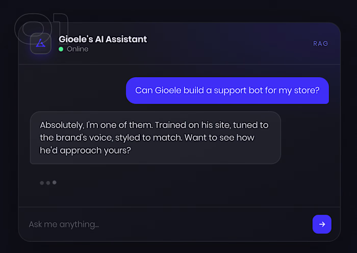 Branded AI Assistant
Support that speaks