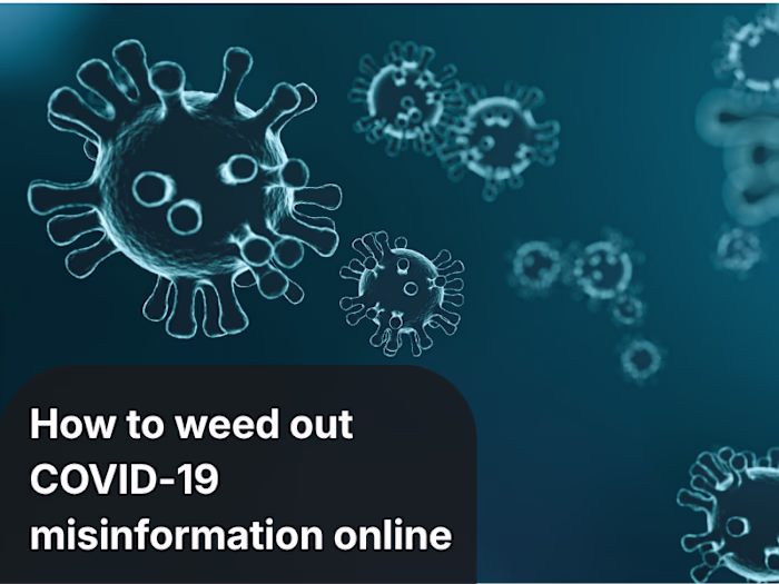 How to weed out fake coronavirus news and misinformation online