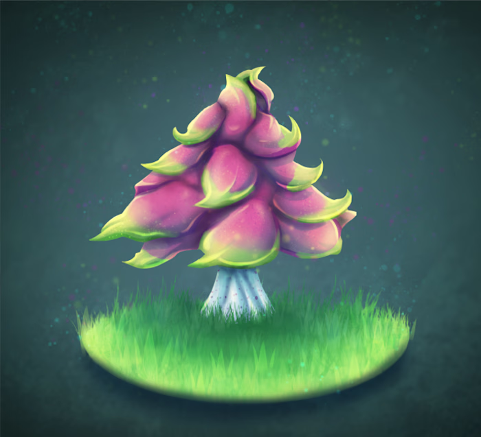 Dragon Fruit Mushroom