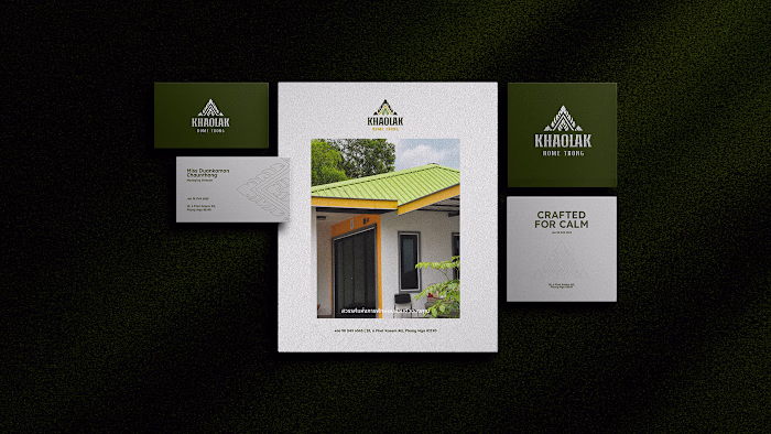 Khaolak Home Thong | Resort Branding & Visual Identity | Thai