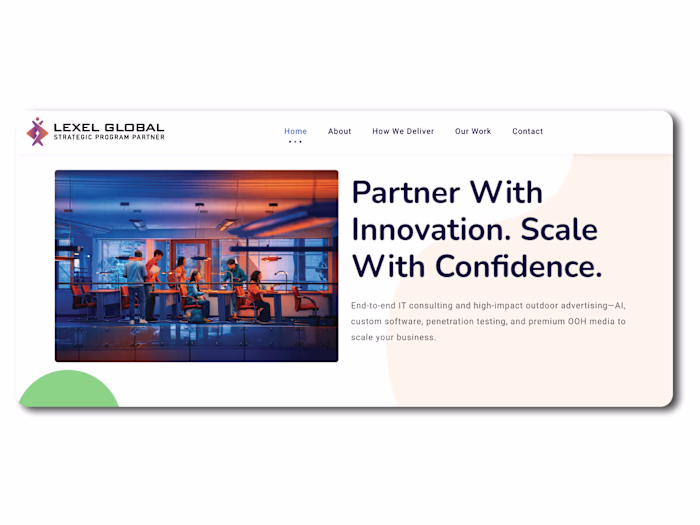 Expert UI/UX Design for Credible and Modern Brand Websites