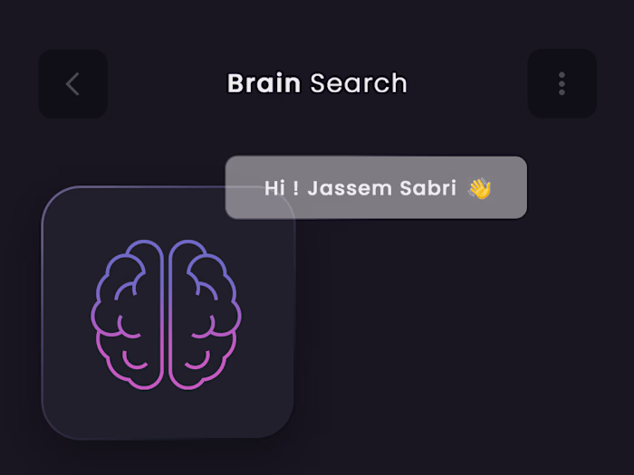 Brain AI Search App