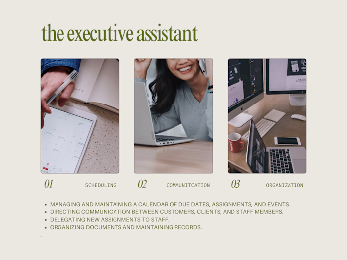 Executive Assistant for Real Estate Company