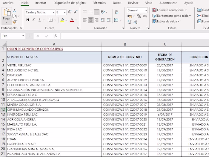 Data entry
