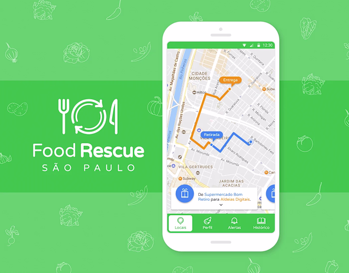 Food Rescue Mobile App UI/UX