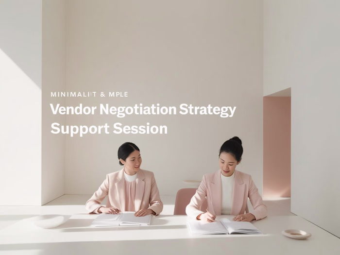 Vendor Negotiation Strategy Support Project