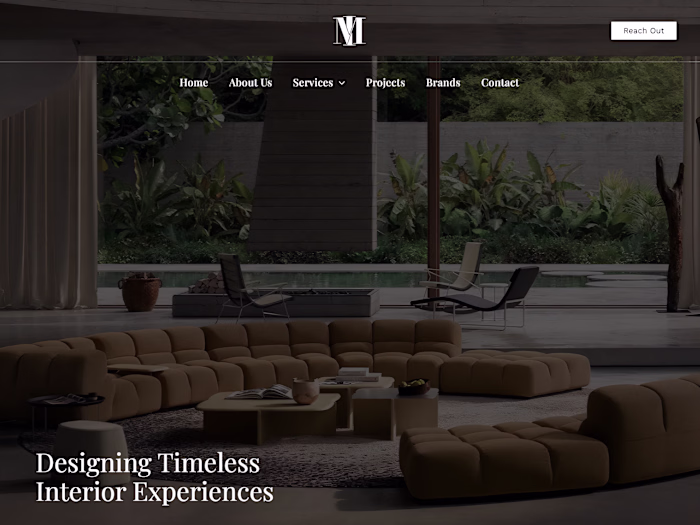 Digital Portfolio Development for Maraqa Interiors