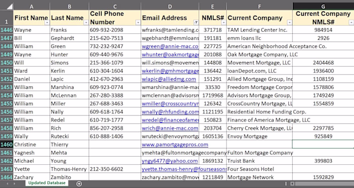 Extensive Excel Data Entry and Web research tasks