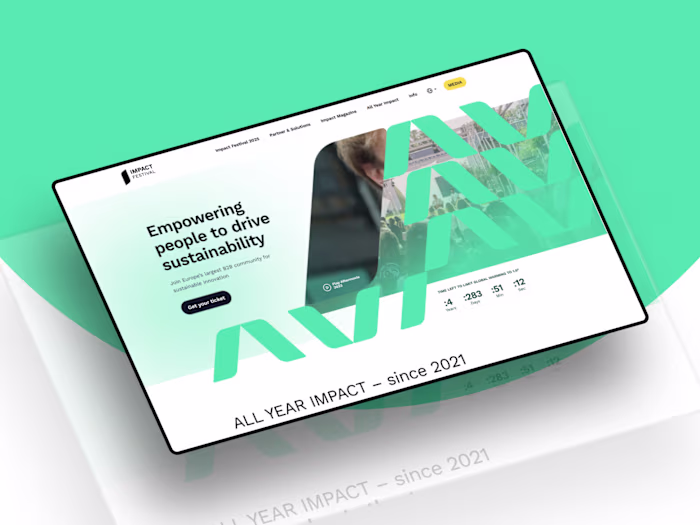 Impact Festival | Event Web Application