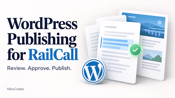 RailCall: Review WordPress Changes Before