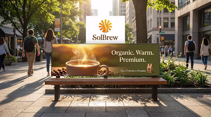 SOLBREW — Brand Identity for an Organic Coffee Line