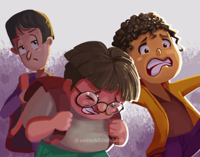 Don't Wake Him Up! - Children Book Illustration Rudi and his...