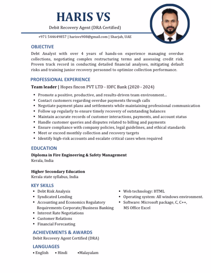 Ats resume