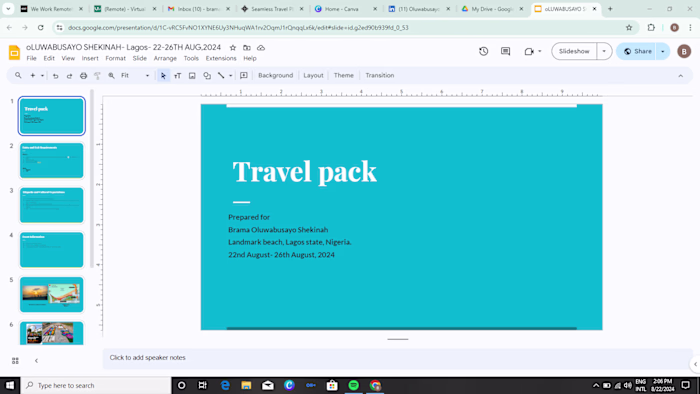 Seamless Travel Planning for Business Trips