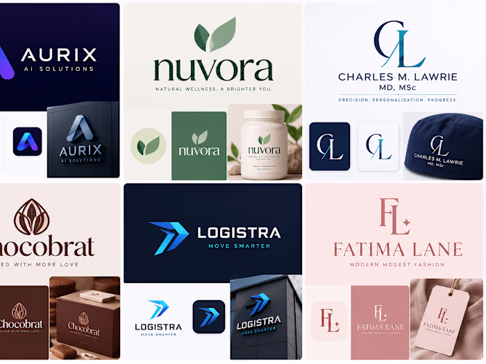 A collection of brand identity