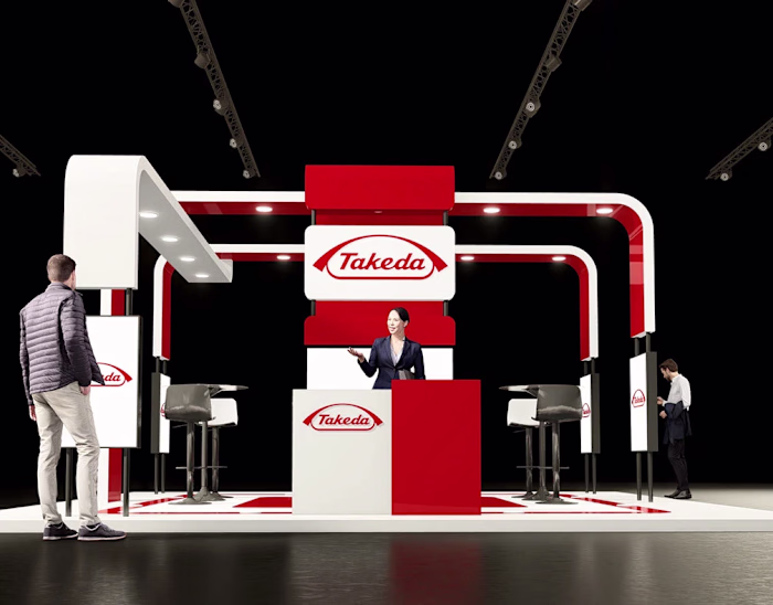 6m x 6m Exhibition Booth | Takeda | Unknown Event