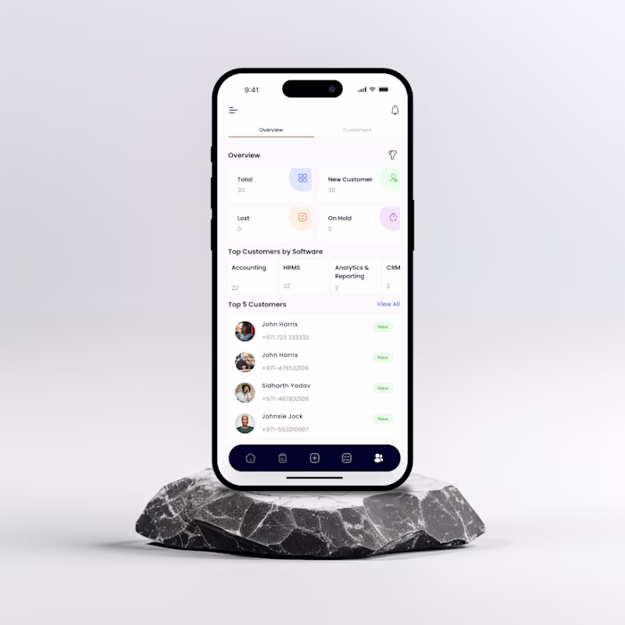 CRM Mobile app