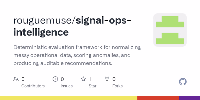 Signal: Decision-Intelligence Engine for Restaurant Operations